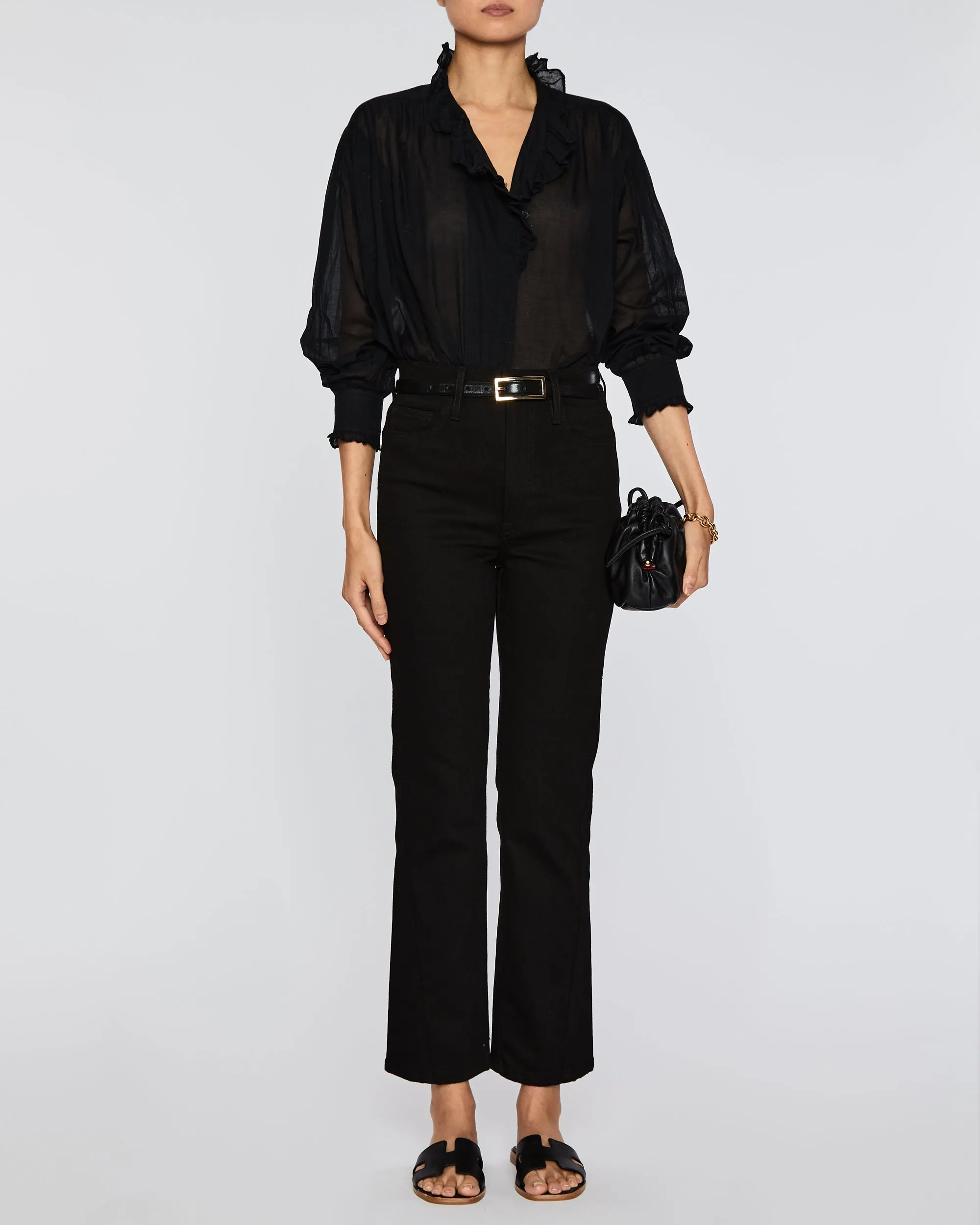 Pamias Top in Black