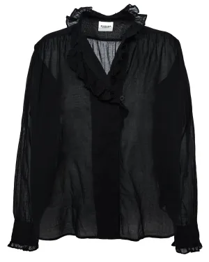 Pamias Top in Black