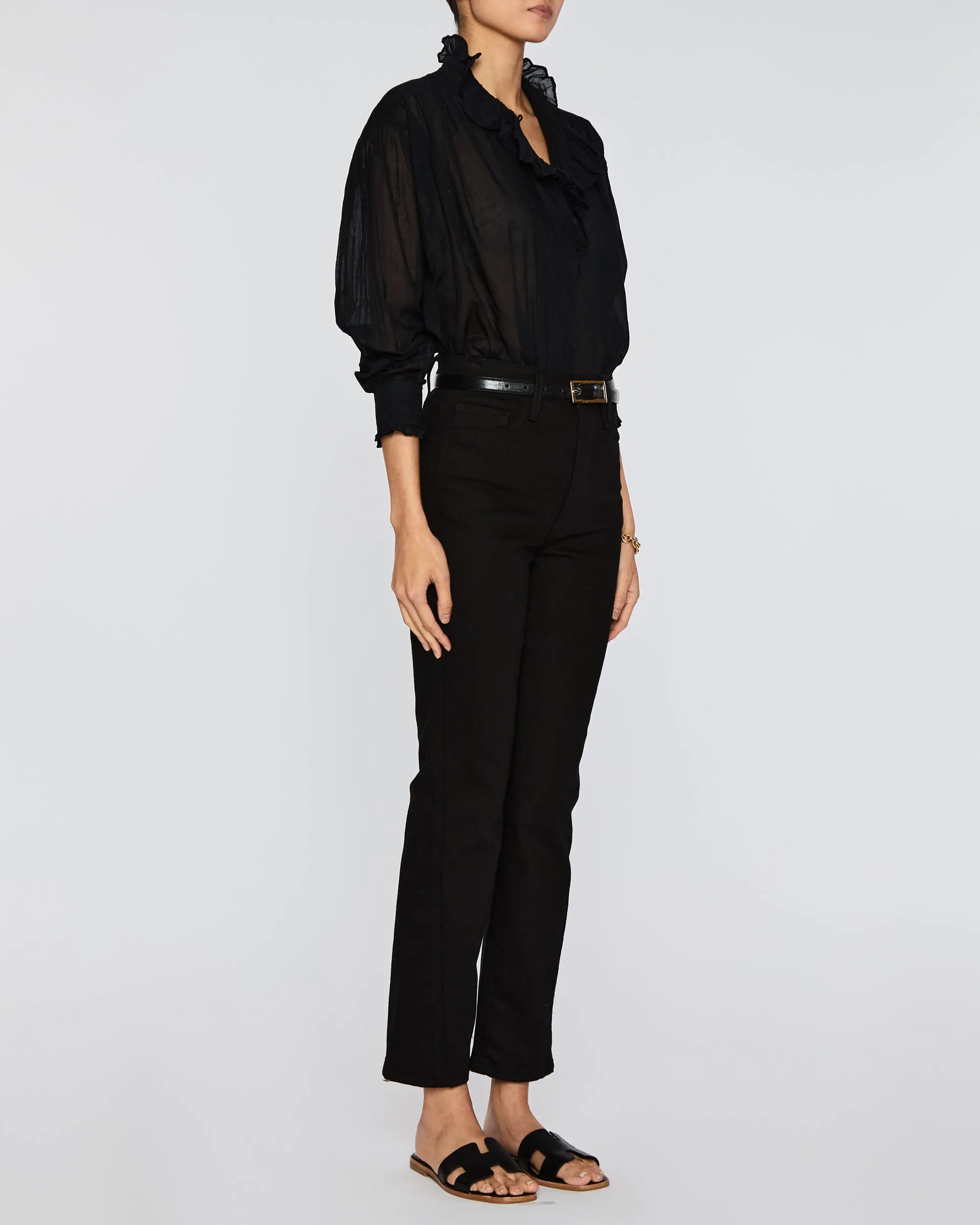 Pamias Top in Black