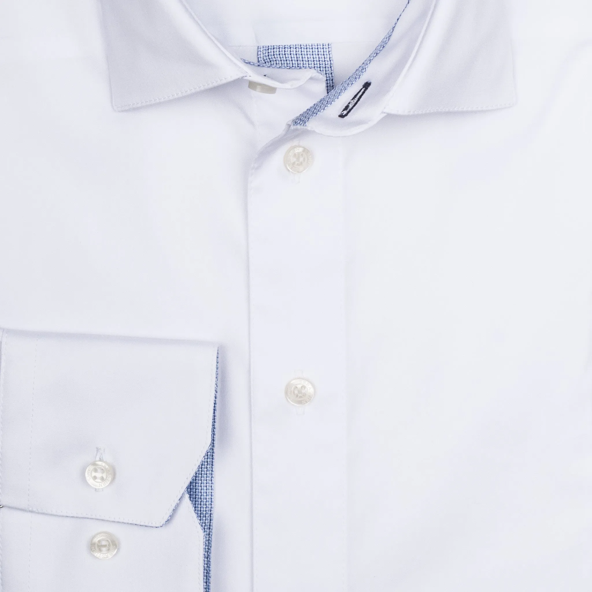 Parker Performance Stretch Shirt - White