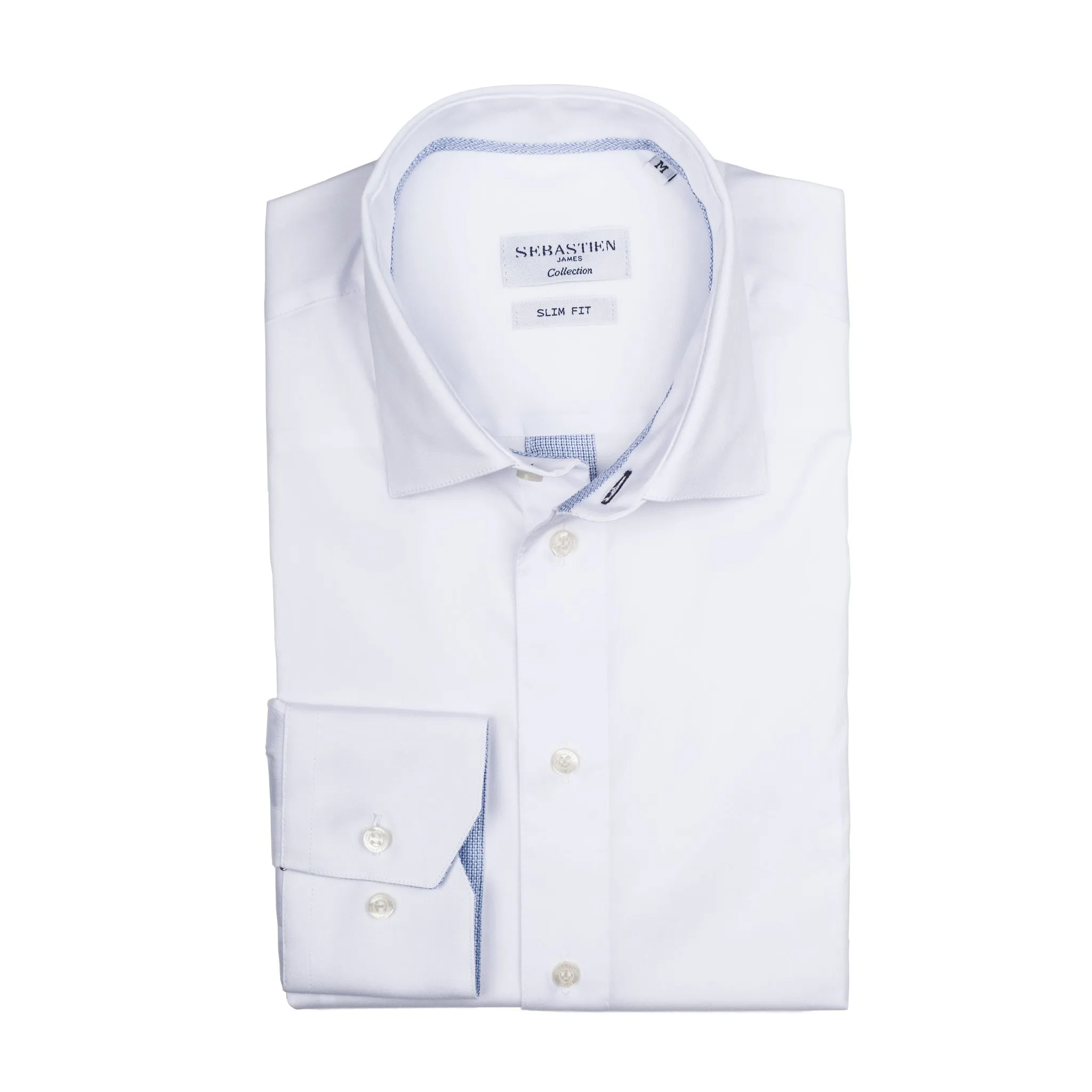 Parker Performance Stretch Shirt - White