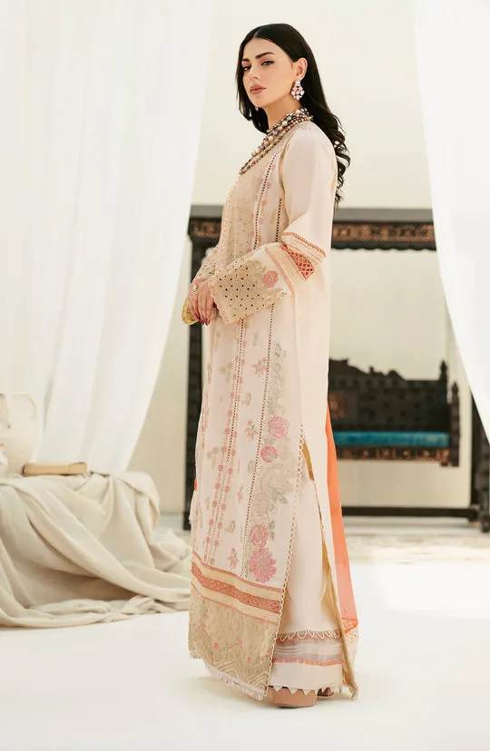Peach Embroidered Pakistani Salwar Kameez Dupatta Party Dress