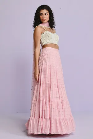 PEARL FRILL SET