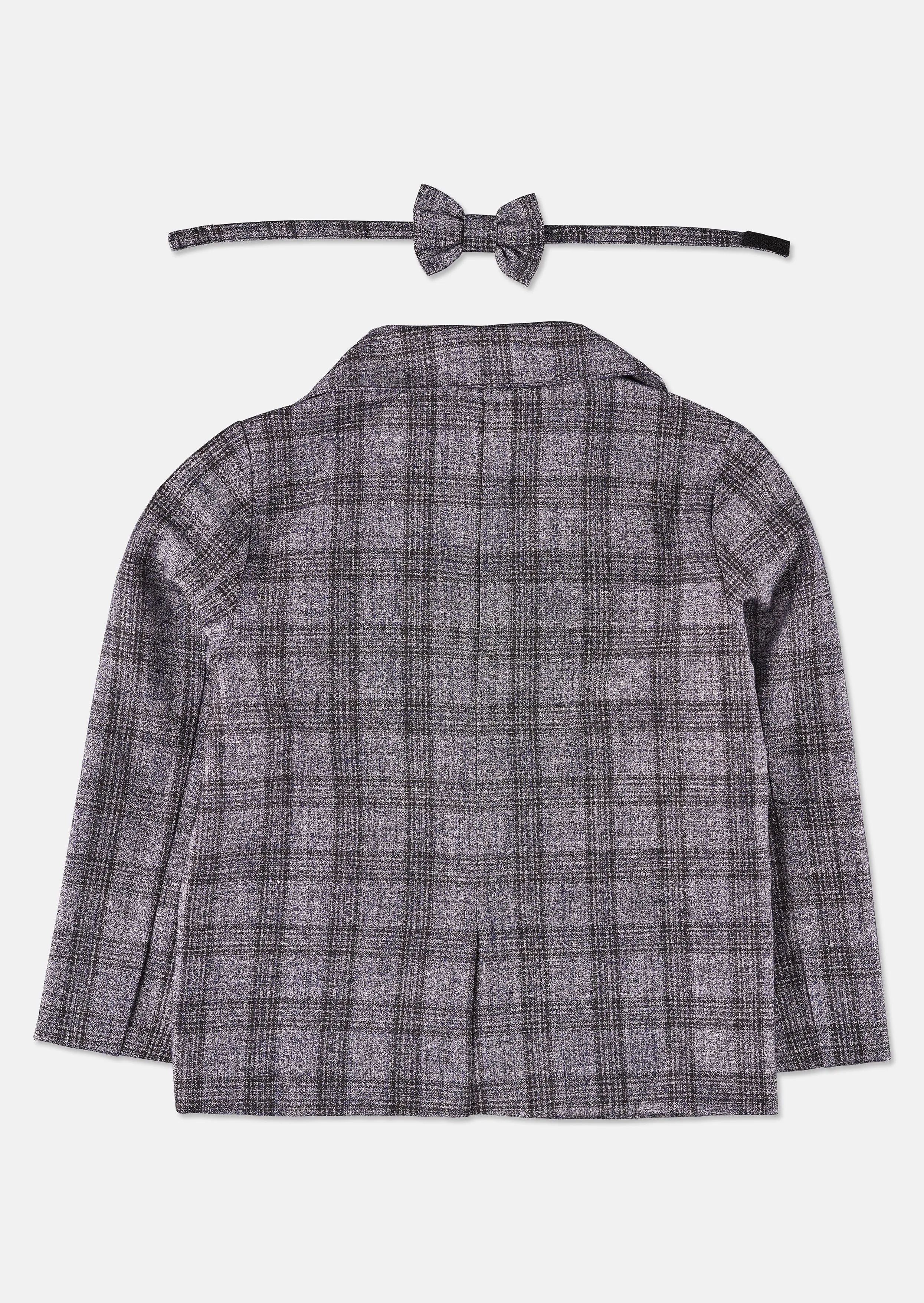 Phoenix Blue Check Smart Blazer