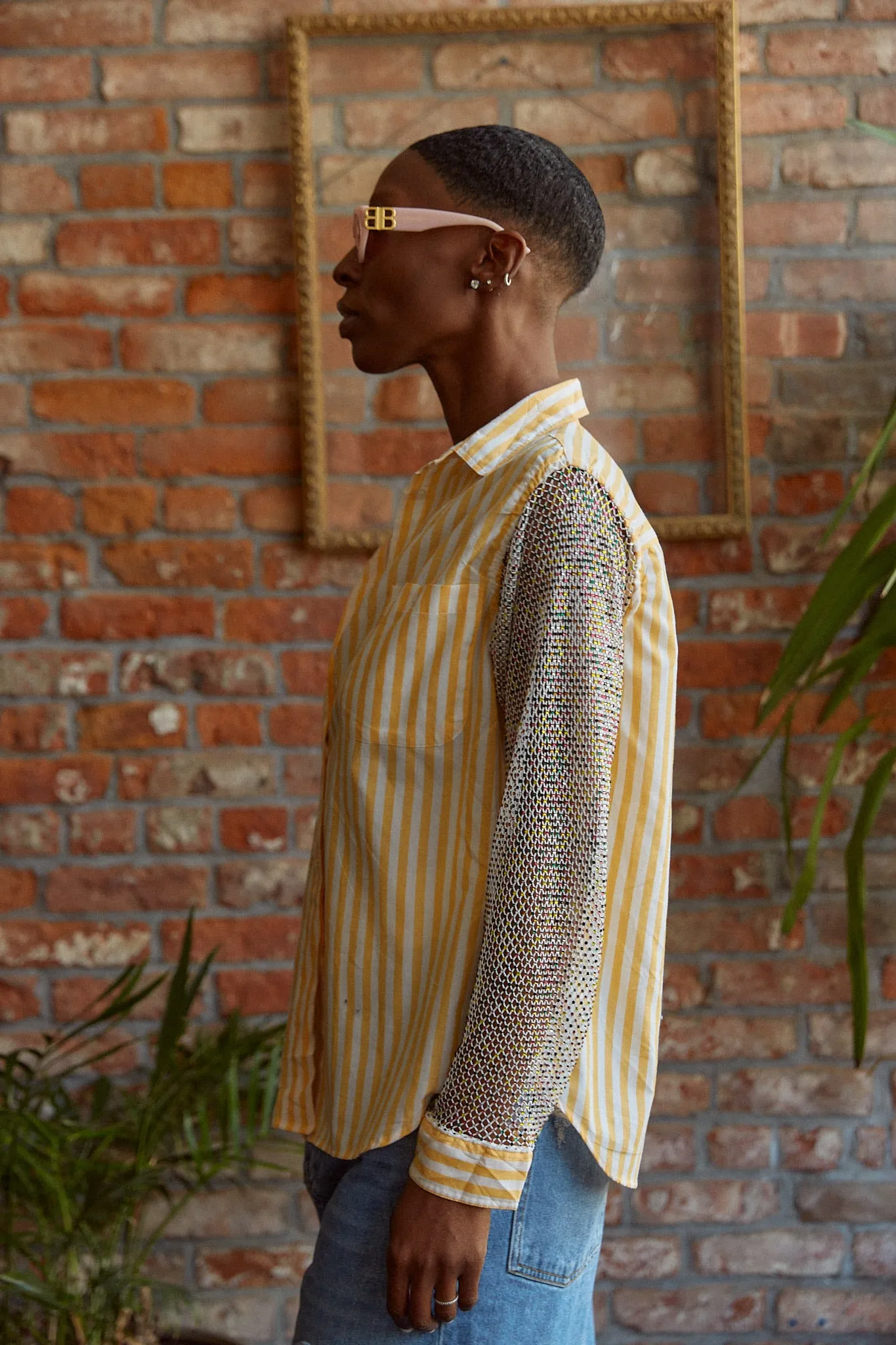Pinstriped Ami Classic
