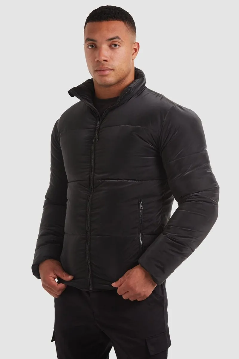 Puffa Jacket in Black