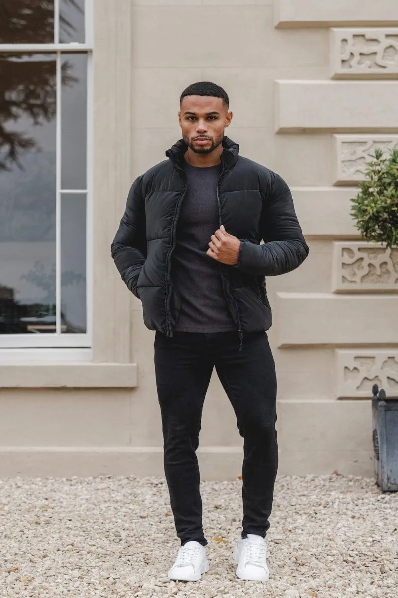 Puffa Jacket in Black