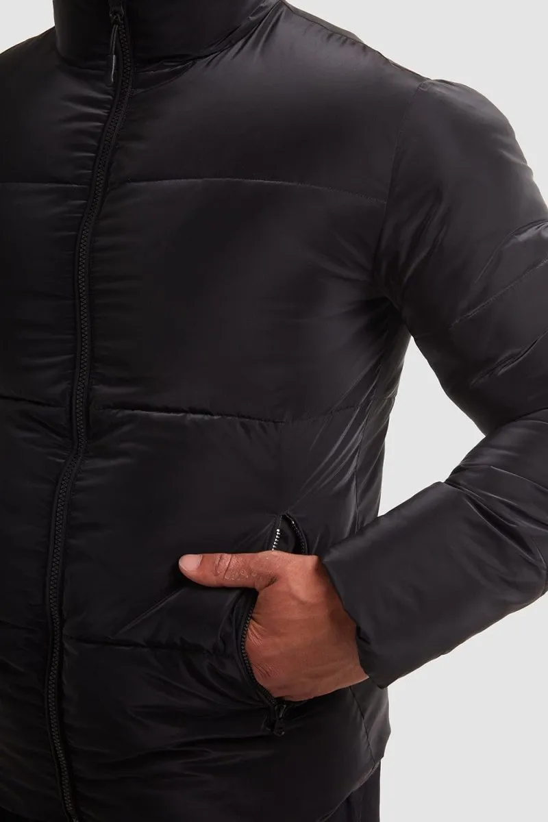 Puffa Jacket in Black