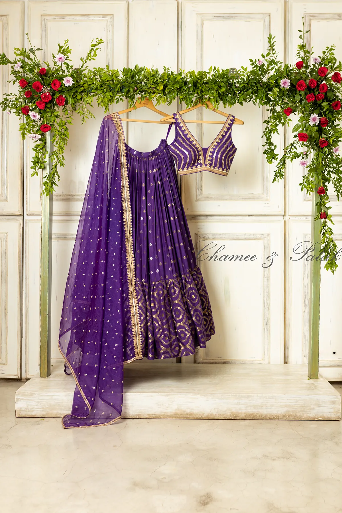 PURPLE JAMEWAR DORI