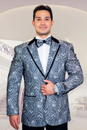 "Atlantis" Black Blazer Jacket