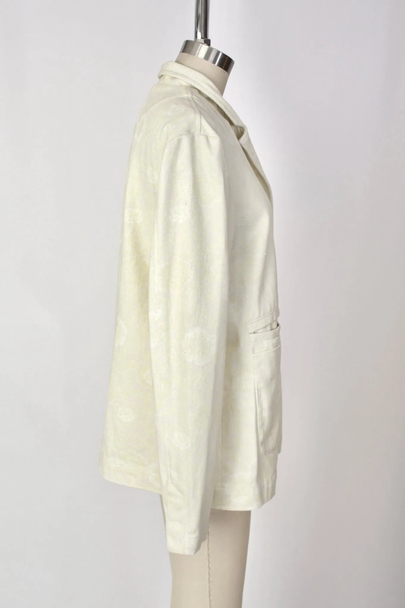 Rachel Comey Canvas Floral Blazer