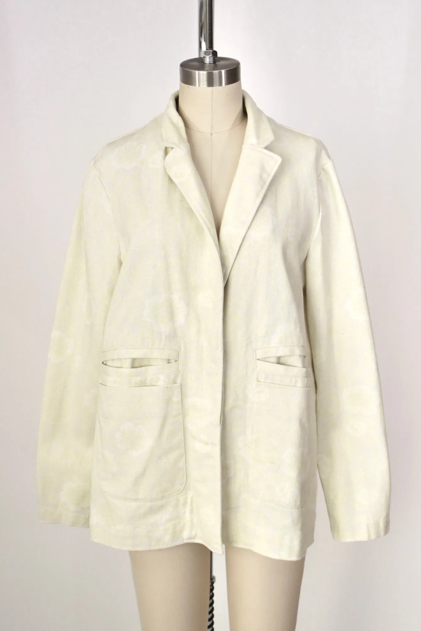 Rachel Comey Canvas Floral Blazer