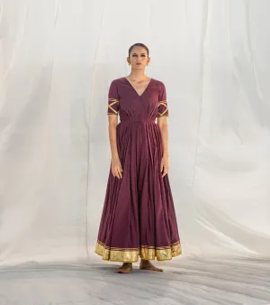Rangmanch Pleated Long Dress
