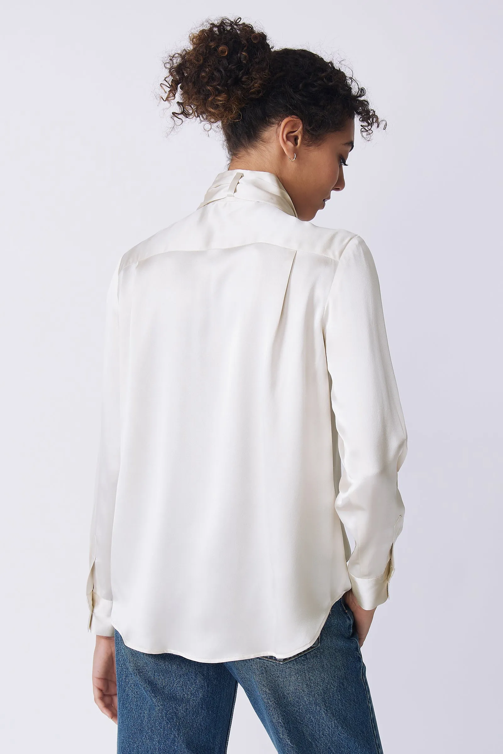 Regency Blouse - Oyster