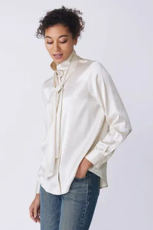 Regency Blouse - Oyster