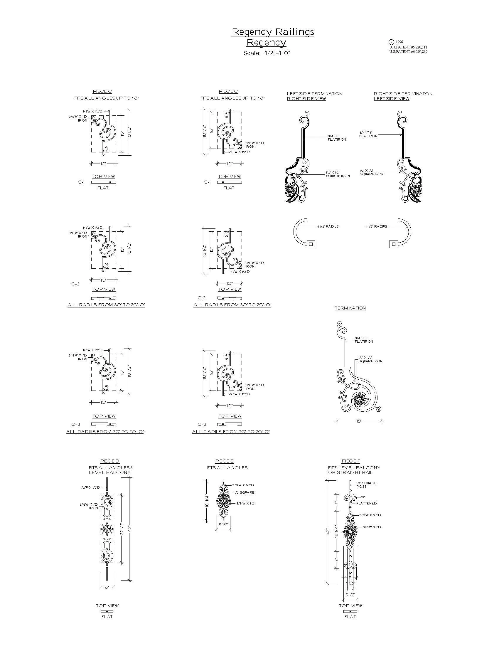 Regency Series - B1 Straight Level Panel