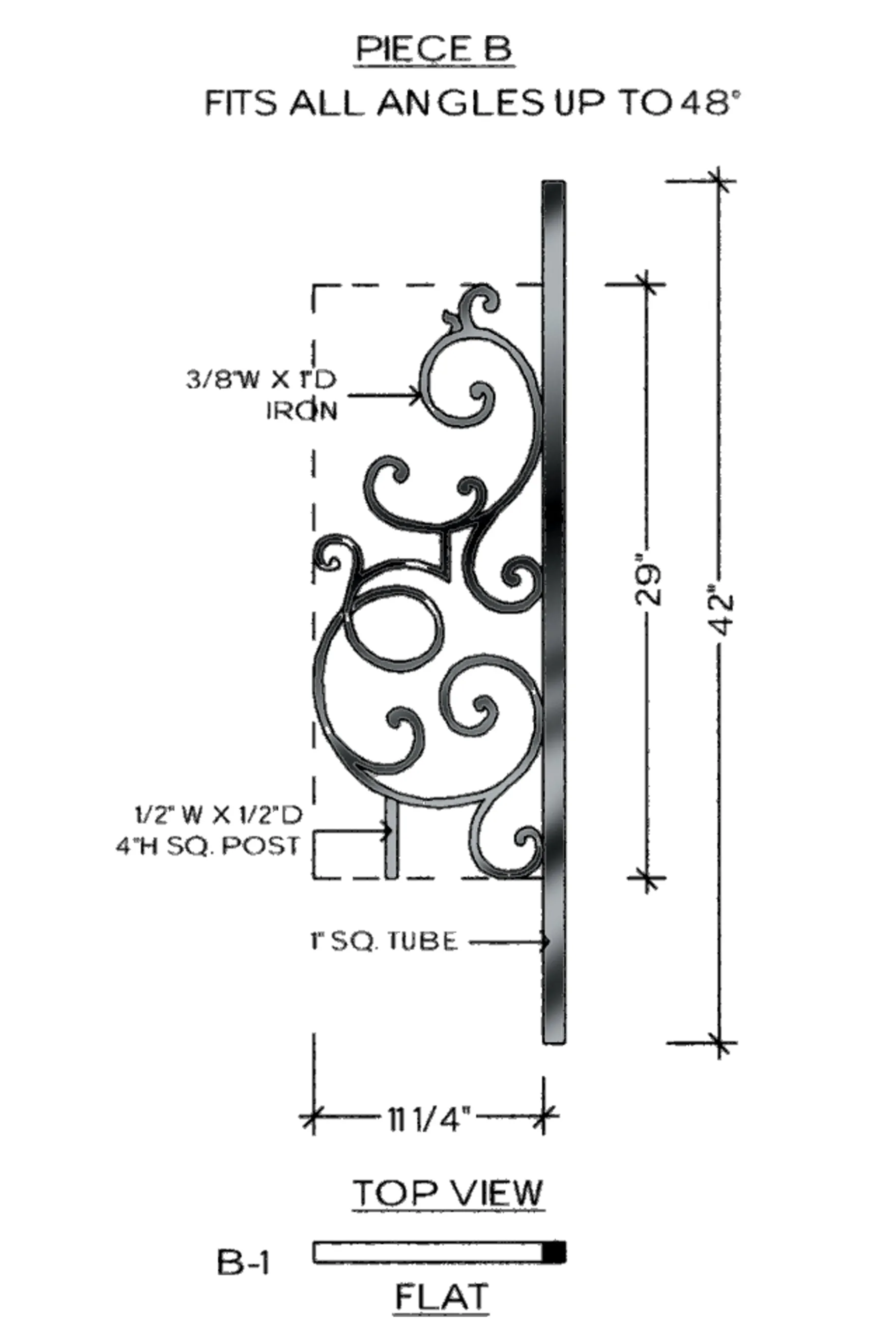 Regency Series - B1 Straight Level Panel