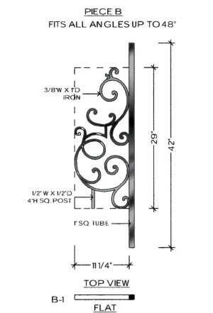 Regency Series - B1 Straight Level Panel