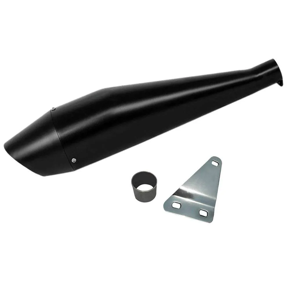 R.J.VON Premium Dolphin Muffler  Silencer for Royal Enfield