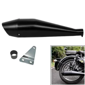 R.J.VON Premium Dolphin Muffler  Silencer for Royal Enfield