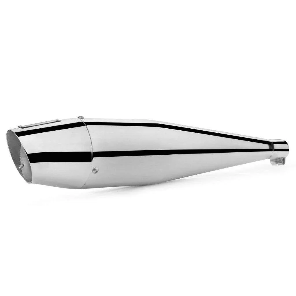 R.J.VON Premium Dolphin Muffler  Silencer for Royal Enfield