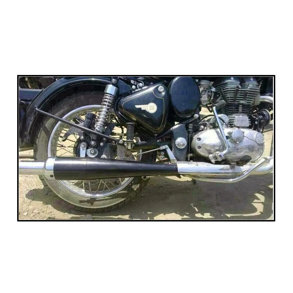 R.J.VON Premium Muffler Silencer for Royal Enfield