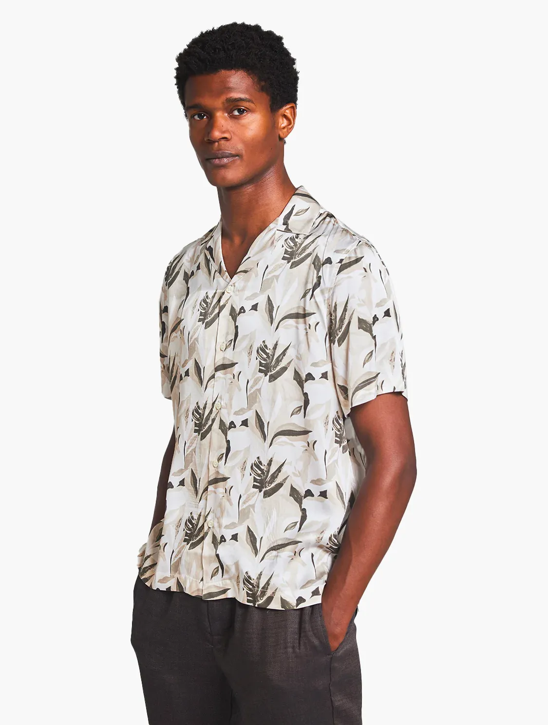 ROBERTO TROPICO SILK SHIRT