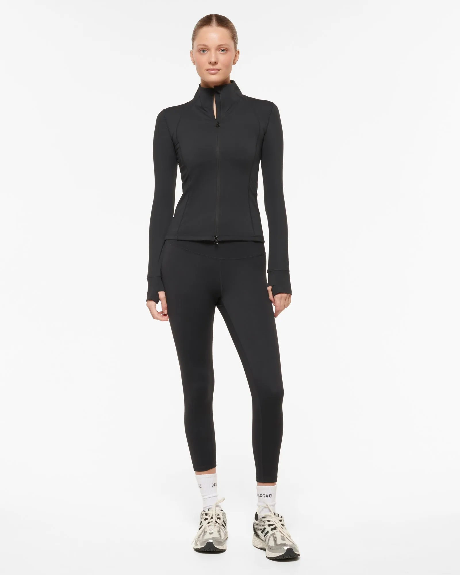 RUE ZIP-THROUGH BLACK