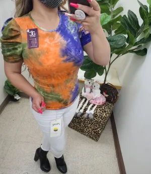 Rveka green tie dye