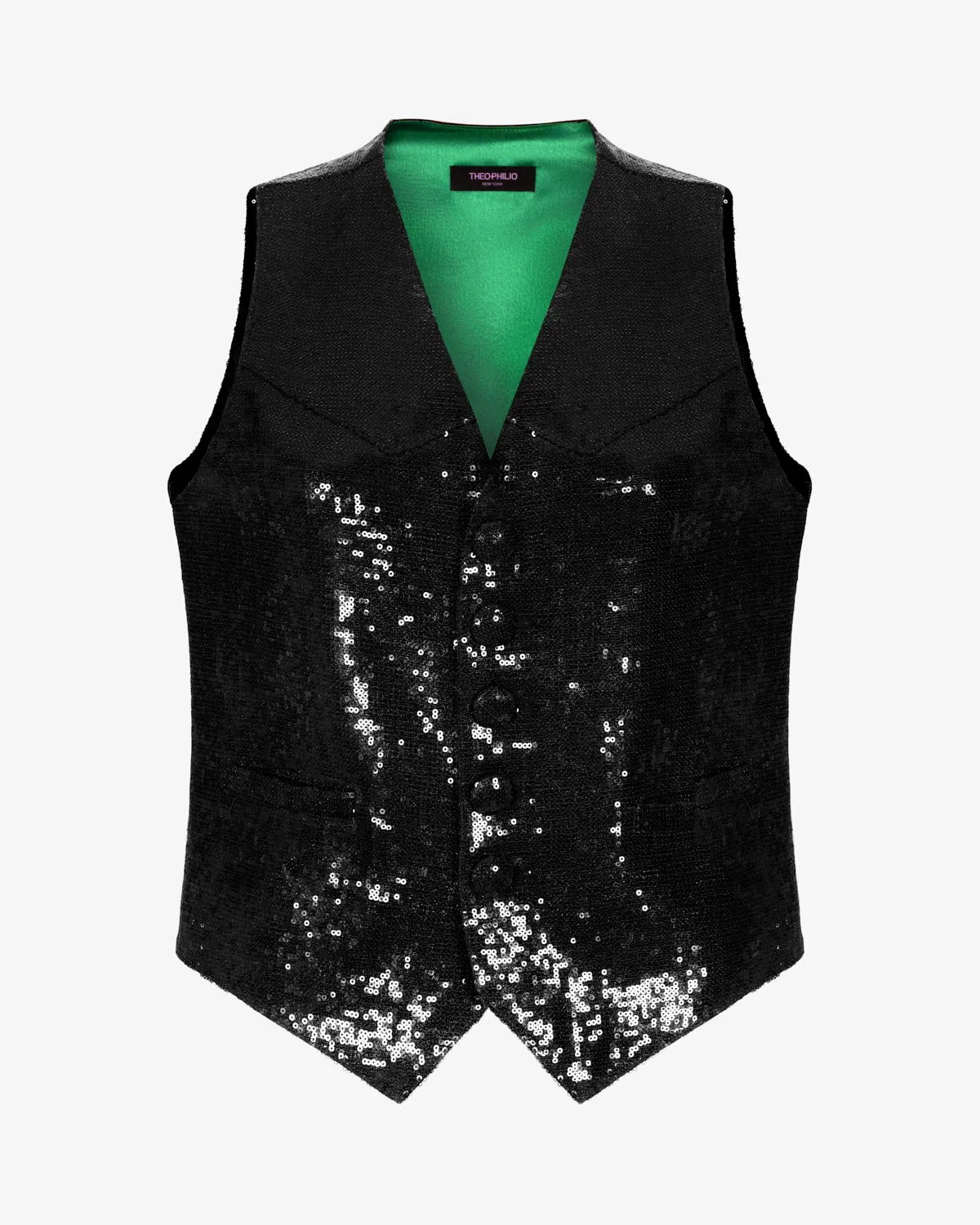 Sequin Vest