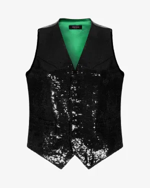 Sequin Vest