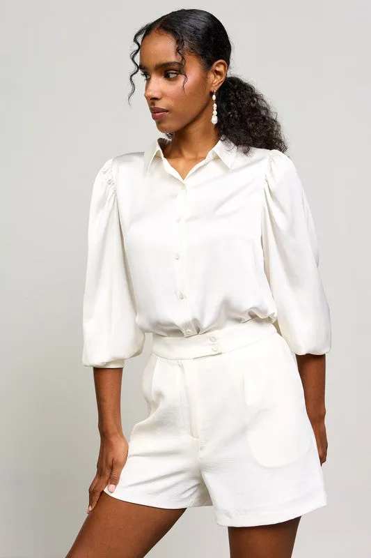 Serenity Satin Blouse