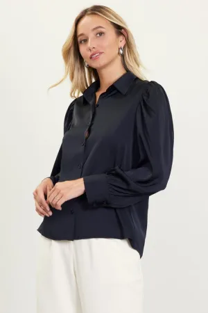 Serenity Satin Blouse