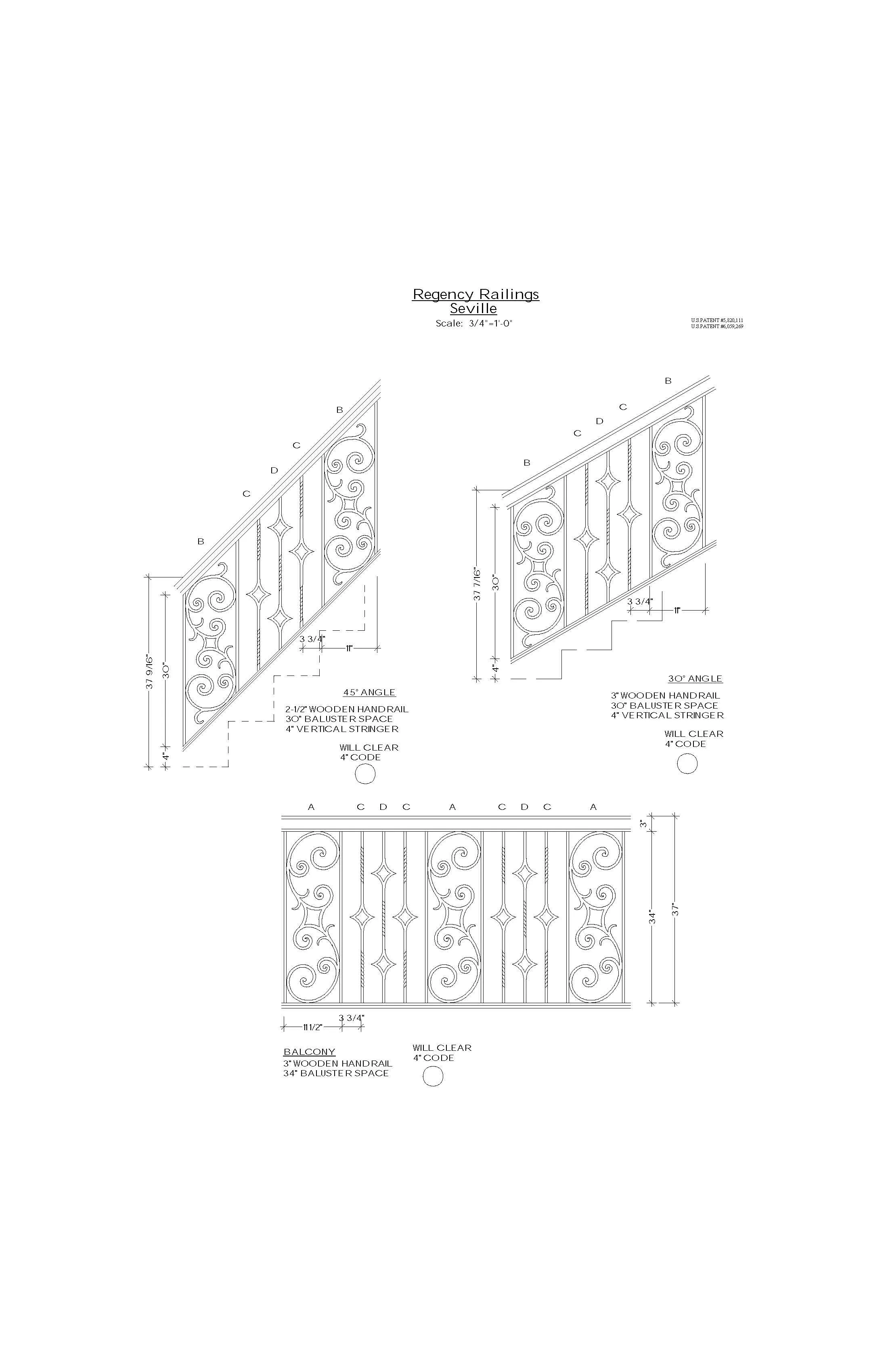 Seville Series - A1 Straight Level Panel