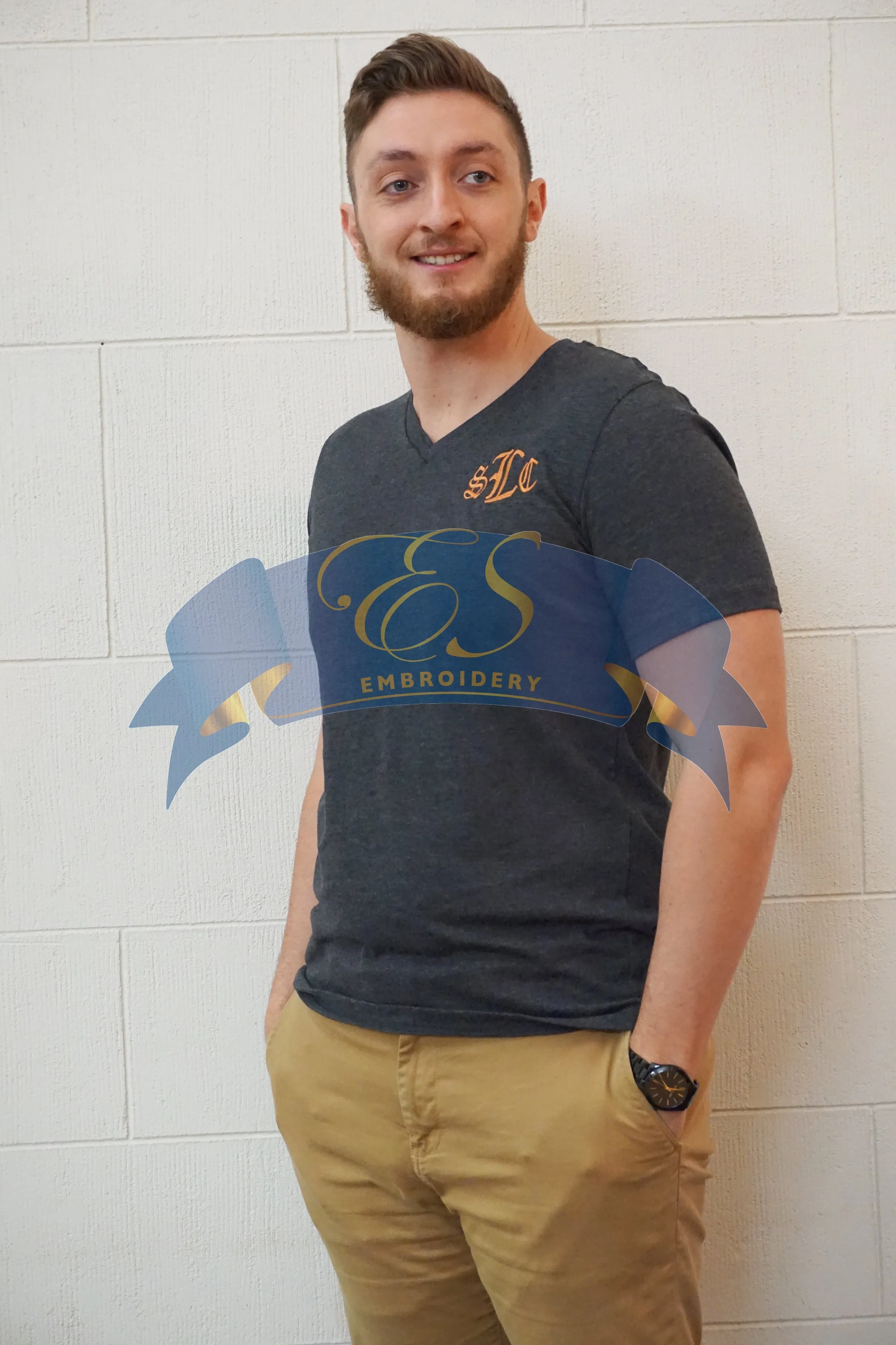 Short-Sleeve V-Neck T-Shirt