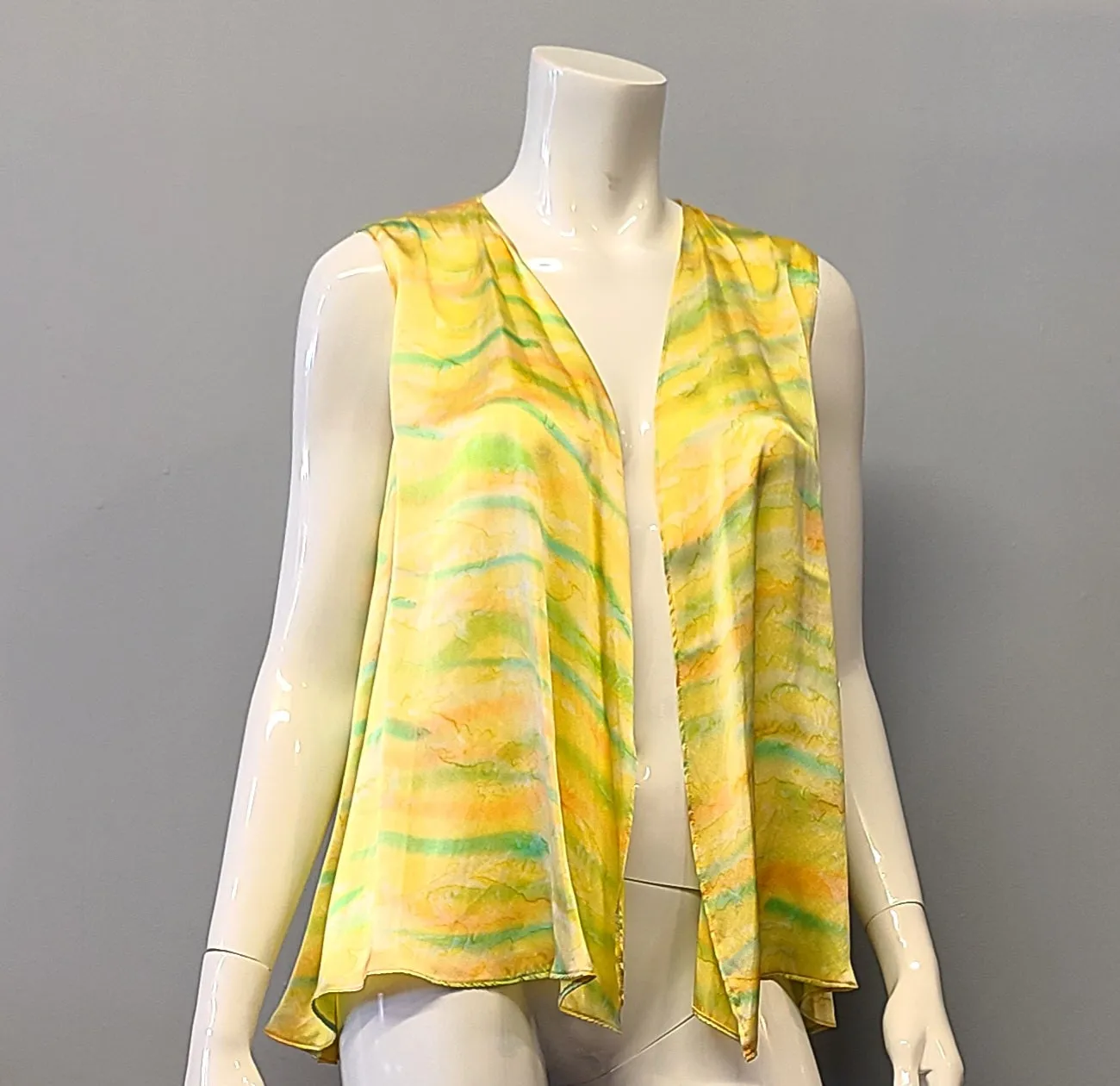 Silk Wrap Top