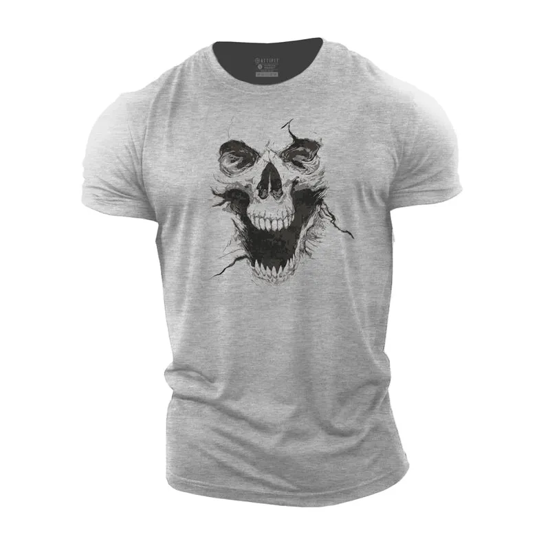Skull Cotton T-Shirt
