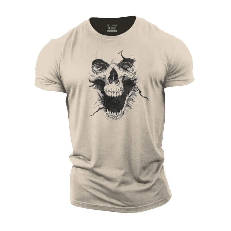 Skull Cotton T-Shirt