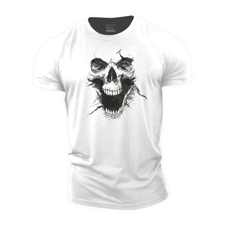 Skull Cotton T-Shirt