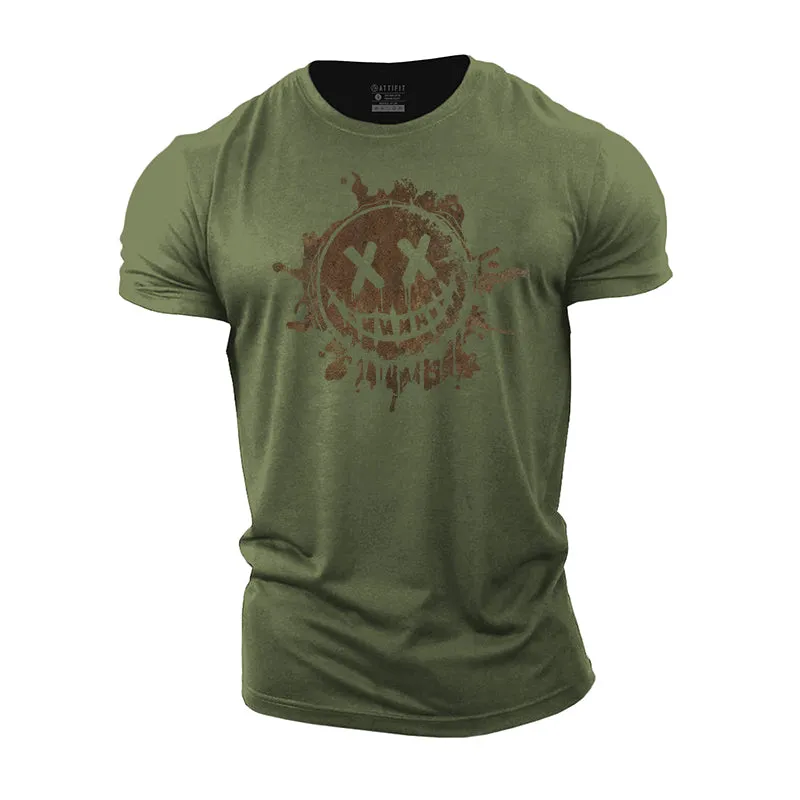 Smiley Face Cotton T-Shirt