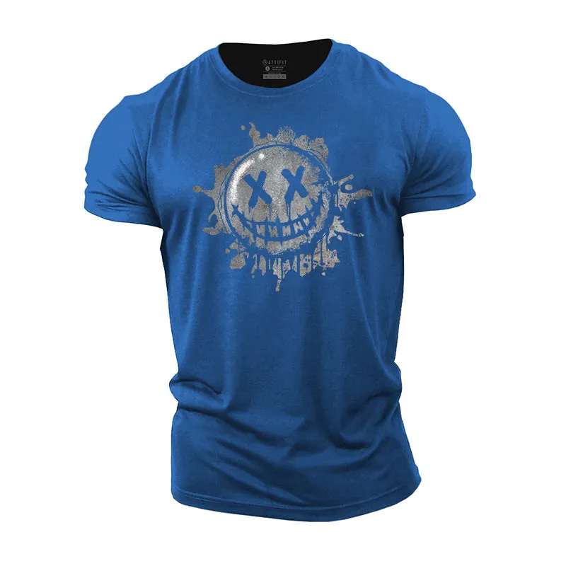 Smiley Face Cotton T-Shirt