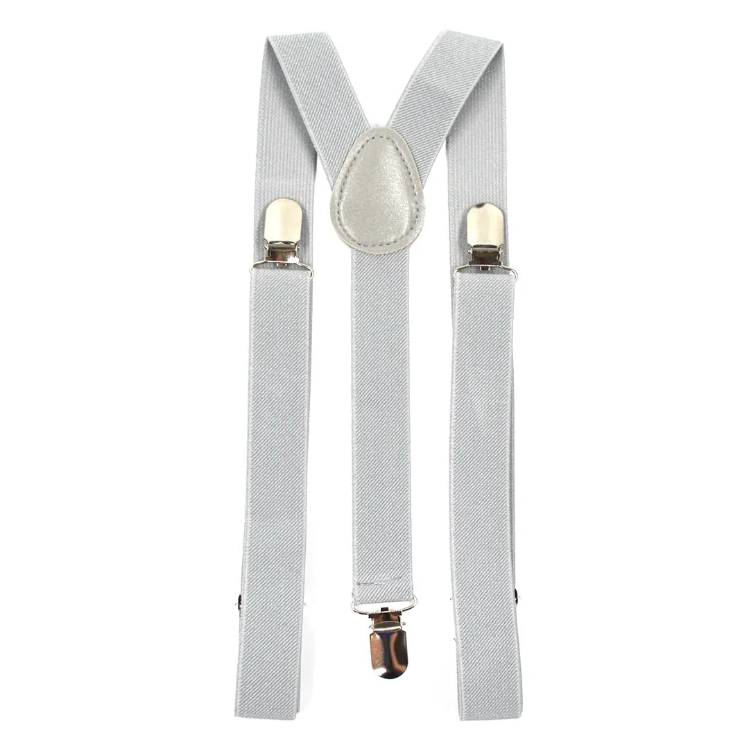 Solid Silver Suspenders
