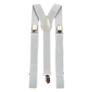 Solid Silver Suspenders