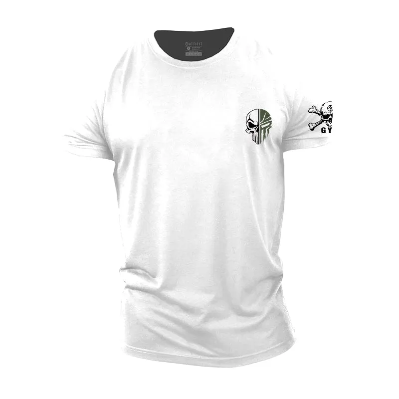 Spartan Skull Cotton T-Shirt