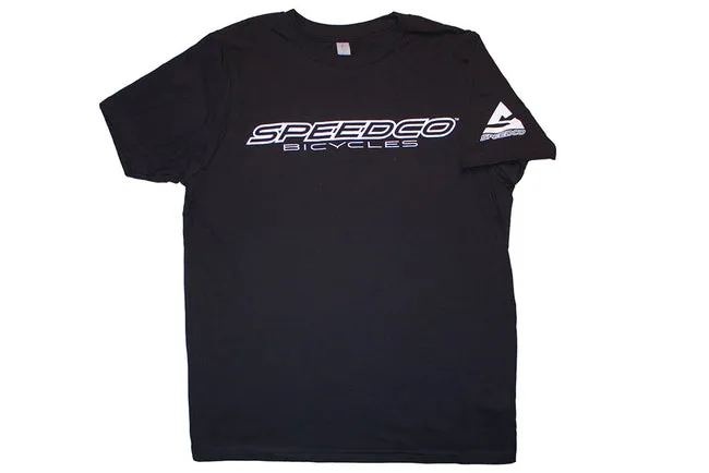 Speedco Font T-Shirt-Black