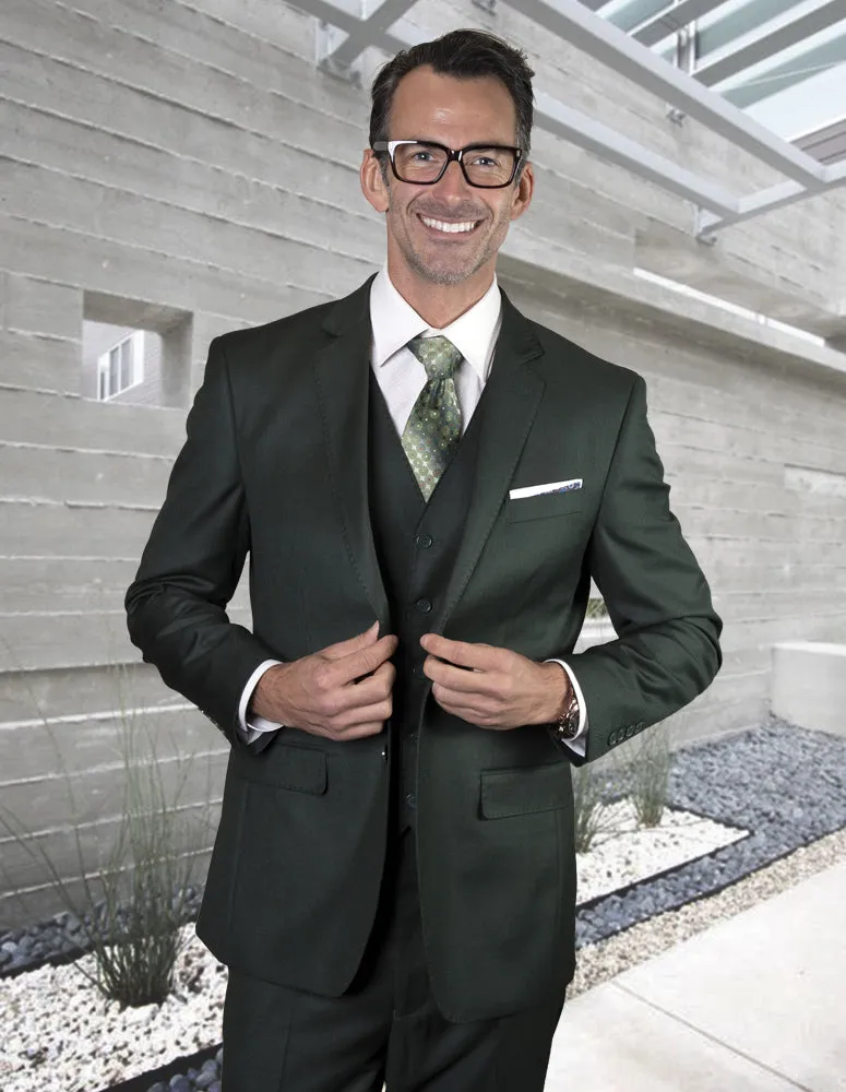 STEPHENS HUNTER 3 PC TAILORED FIT SUIT