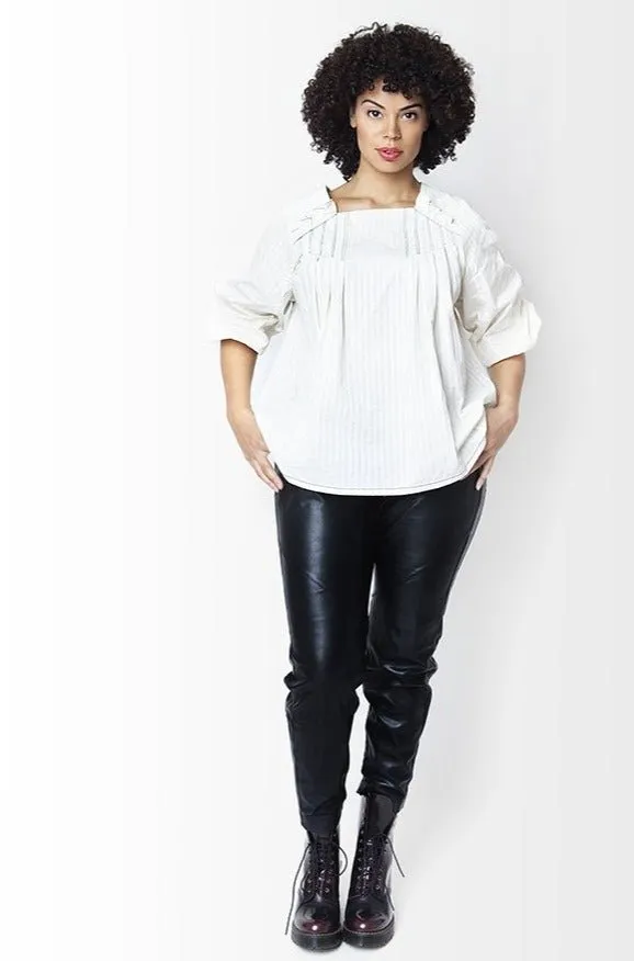 Sue Pleated Blouse