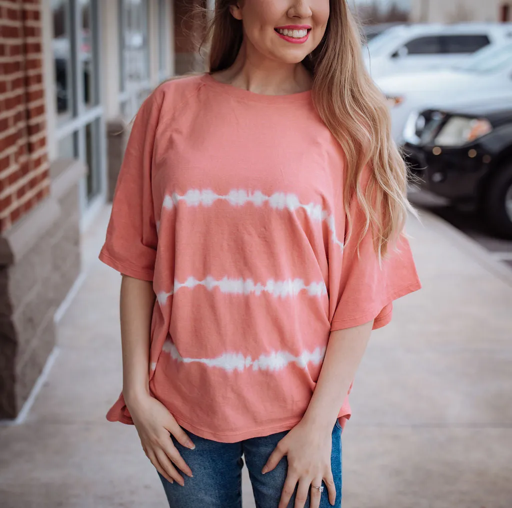 Surf's Up Tie Dye Top