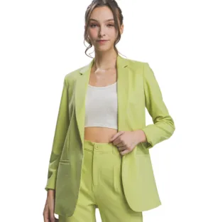 SYDNEY OPEN FRONT BLAZER // 3 COLORS