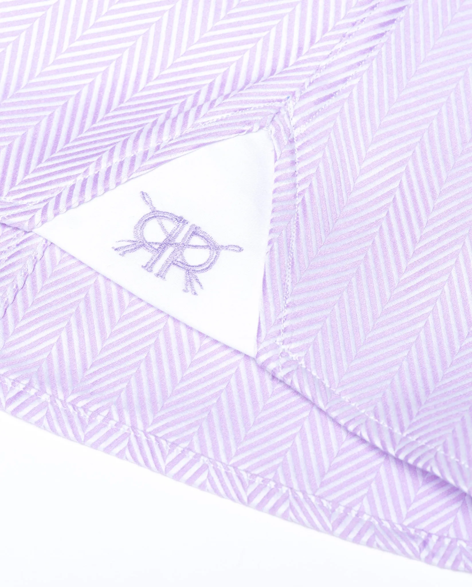 Tailored - Lavender Herringbone